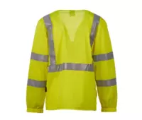 PAYPER LONG EXO MESH vesta s dlouhým rukávem žlutá-2