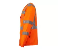 PAYPER LONG EXO MESH vesta s dlouhým rukávem oranžová-1