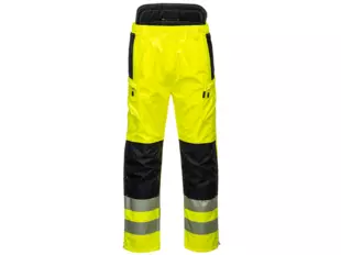 PW342 Prodyšné kalhoty PW3 Extreme Hi-Vis žlutá-černá