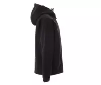 PAYPER GALE KIDS dětská softshell bunda kapuce černá-1