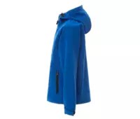 PAYPER GALE KIDS dětská softshell bunda kapuce modrá royal-1