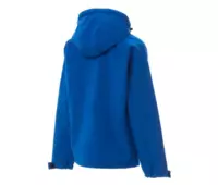 PAYPER GALE KIDS dětská softshell bunda kapuce modrá royal-2