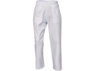 APUS kalhoty bílé do pasu - Dámské