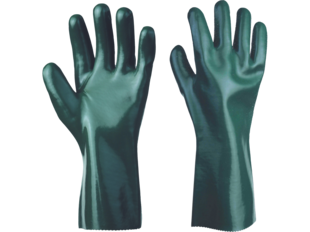 Máčené rukavice universal hladké 35 cm-vel.10
