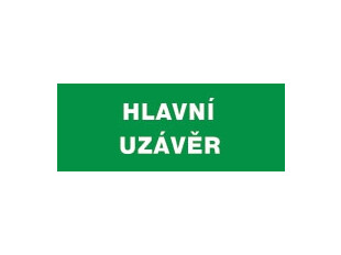 hlavní úzávěr